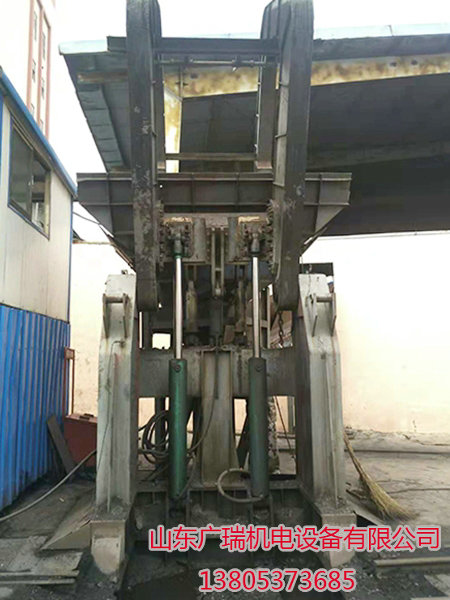 枣矿集团付村煤矿的高位翻车机使用现场